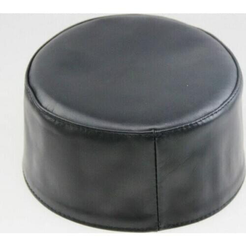 Real sheepskin Islam Muslim Prayer Cap Fashion Islamic Handsome Headscarf Ethnic Clothing Arab Mens muslim hats Islamic Hijab