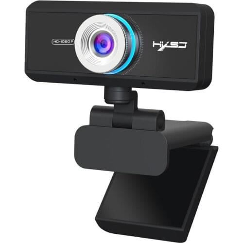 S4 360 Degree HD 1080P Webcam Auto Focus CMOS Sensor Microphone Widescreen USB Port Camera Web Cam for Mac OS Windows Computer