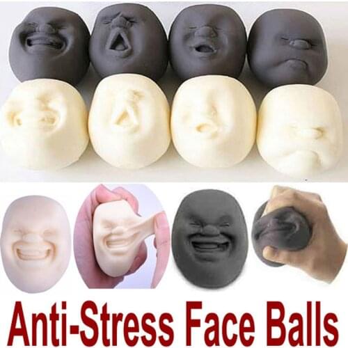 Noise Maker anti stress ball funny stress balls Vent Human Face Ball Anti-Stress Ball of Japanese Design Cao Maru Caomaru