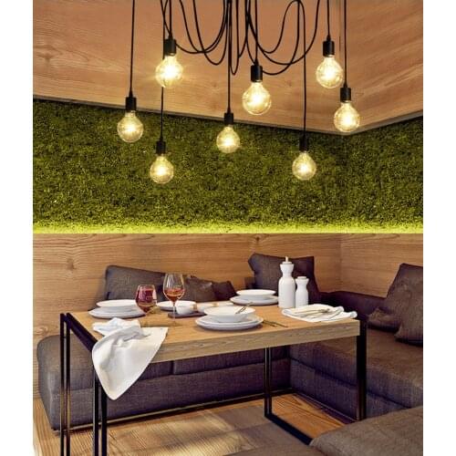 Nordic Spider Industrial Pendant Lamp E27 Loft Edison Industrial Hanging lamps Length 120cm 150cm 180cm Pendant Lights