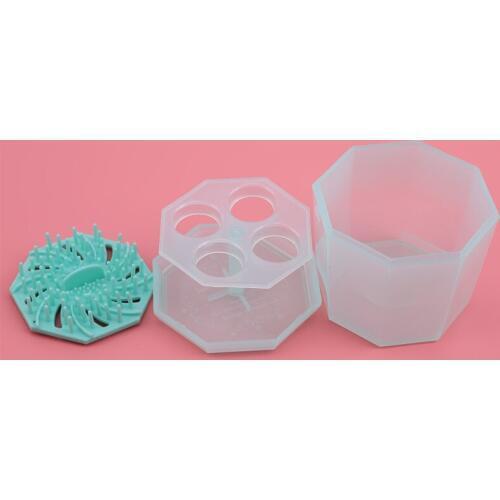 Makeup Brush Cleaning & Dryer Set Brush Washing Tools Cosmetic Eyebrow Brushes Cleaner Scrubber Makeup Cleaning