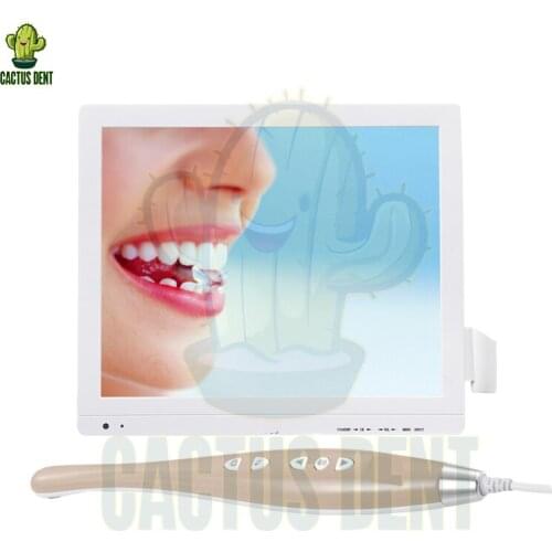 Dental Intraoral Camera Wifi with Monitor 17 Inch Screen All in One Digital Oral Camera Medical Endoscope Camera System