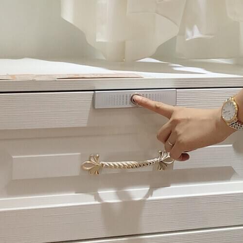 Smart Drawer Fingerprint Lock Wardrobe Locker Cabinet Anti-theft Lock Desk Fingerprint Lock Easy Installation Keyless