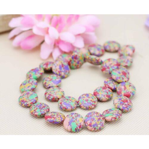12mm Accessories Series Stripe Turkey Stone loose beads For Bracelets Necklace Jewelry making design Round 15inch Girls Gifts