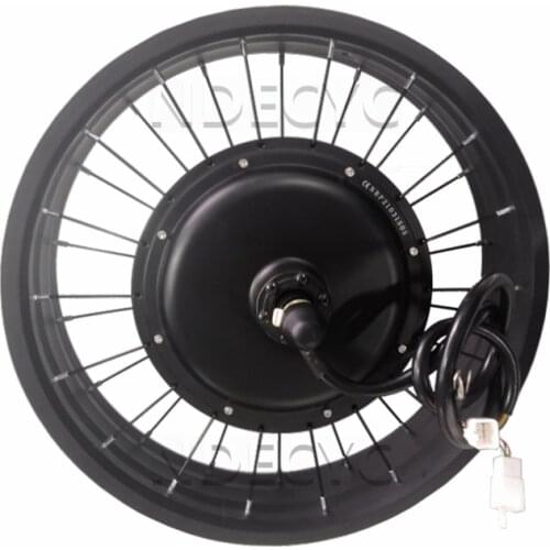 170mm / 190mm Dropout Width 3000W 5000W Motor Wheel, Fat Bike Motor Wheel