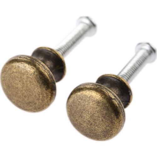 2Pcs 15*14mm Furniture Knob Jewelry Wooden Box Small Handles Drawer Cabinet Pulls Knob Hardware