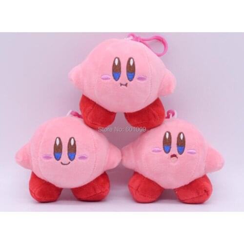 24/Lot 3 Styles 10CM Plush Clip Plush Keychain Pendant For Gifts