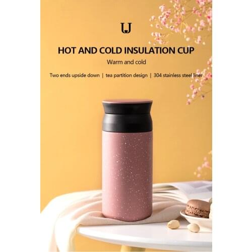 320ML Thermos Bottle Thermo Vacuum Flask Stainless Steel Vacuum Flask Travel Coffee Mug School Home Insulated Bottle Thermal Cup