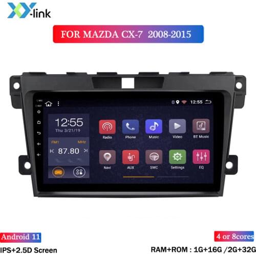 9 inch Android 8.1 Car Radio multimedia Player for MAZDA CX-7 2008 2009 2010 2011 2012 2013 2014 2015 GPS Navigation no 2 din