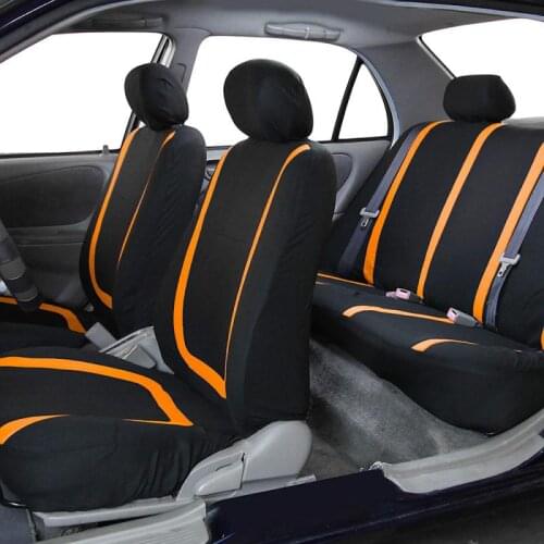 9pcs Car Seat Covers 10Colors Auto Front Seat Cover Universal Car Seat Back Cushion Pad Mat For Auto Interior Truck SUV Van