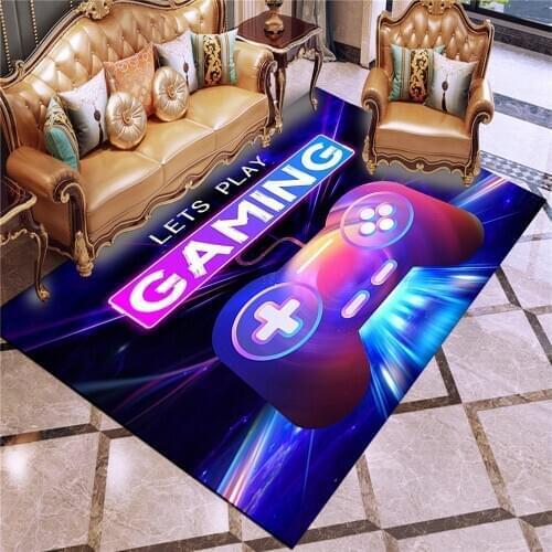 Funny Cartoon Carpet Playing Kid Mats Non-Slip Absorbent Carpets for Living Room Custom Made Area Rugs Bedroom Decor 120x160cm