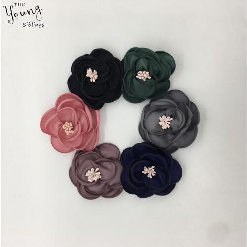 Hot sale Rose Artificial 3D Flower for Wedding party Home Room Decoration Marriage Shoes Hats Accessories DIY Silk Flower