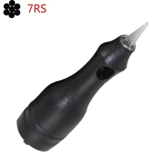 7RS Cartridge 10Pcs Permanent Makeup Needles Microblading For Permanent Eyebrow Rotary Machine Tattoo Needles Permanent Make Up