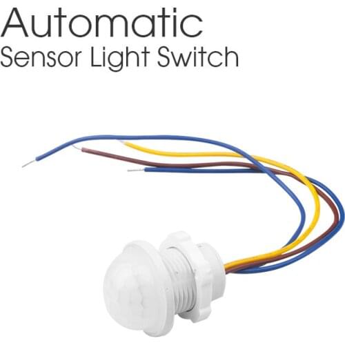 Kebidu Hot Light Switch PIR Sensor Detector Smart Switch LED 110V 220V PIR Infrared Motion Sensor Switch Auto On Off