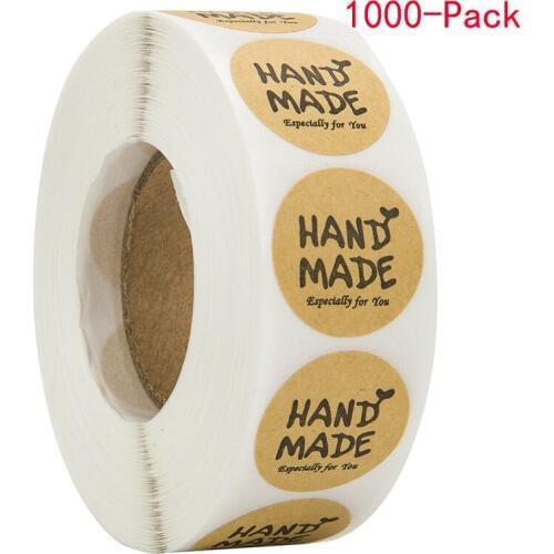 Kraft Paper Handmade Especially for You Stickers for wedding favors baby shower Party Supplies DIY stickers wedding decoration