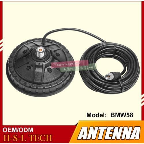 Mobile Car Antenna Magnetic Roof Mount Base Connector Walkie Talkie Car Radio Accessory Automotive Magnetic Antenna Base