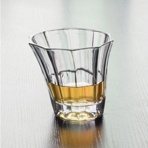 Set of 2 irregular style fashion party club whiskey wine glass cups 0831-15