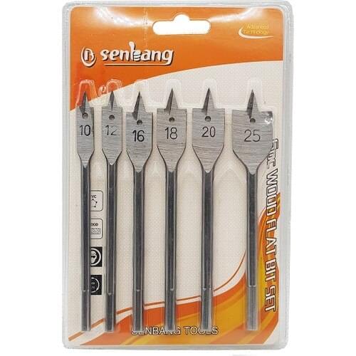 Titi Tree Piercing Butterfly Leaf Drill Bit Set Wood 6'lı