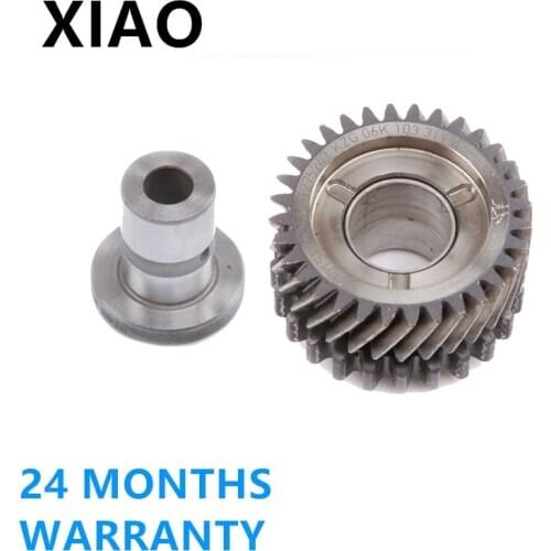 New Engine Timing Chain Deflector Gear Sprocket+Intermediate Shaft 06H103319Q For Audi A4 Q5 For VW Golf Jetta Passat 06H103559A