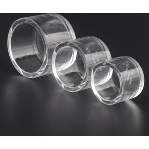 10pcs I.D 20~32mm Transparent Acrylic Pipe End Cap Plug Connectors Fish Tank Pipe Fittings Organic Glass Pipe Connector