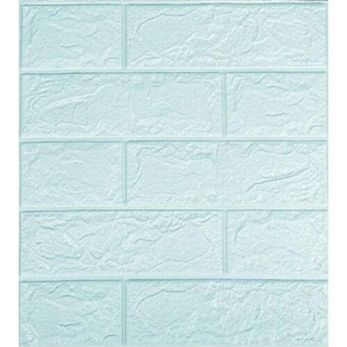 Self-Adhesive 3D Brick Wall Sticker DIY Foam Waterproof Wallpaper Background