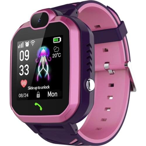 Smart WatchKids Kids With Clock Waterproof IP67 Antil-lost Student Smartwatch SOS Emergency Call LBS Positioning Tracker Watch