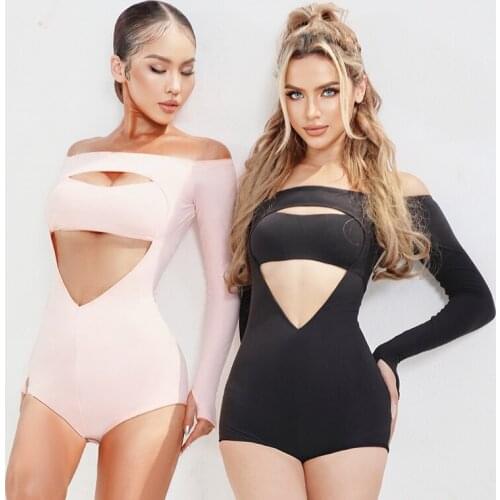 New Latin Dance Tops Women Long Sleeves Shirts Off Shoulder Practice Clothes Samba Dance Costume Sexy Competition Wear DNV15230