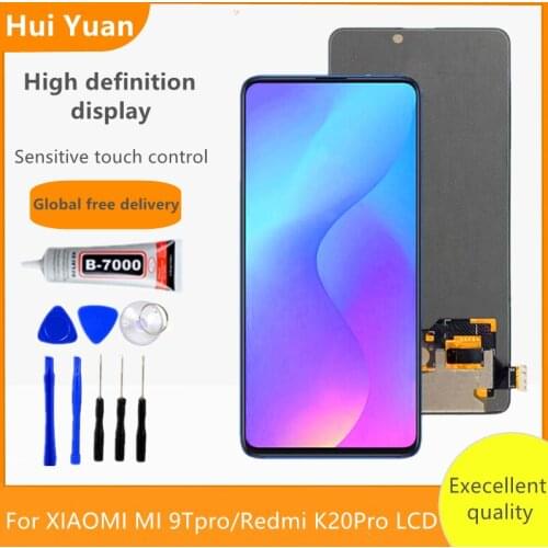 Original For XiaoMi Mi 9T Pro LCD with frame for Redmi K20 Pro Display Touch Screen Digitizer Assembly Service pack