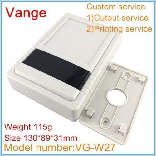 4pcs/lot mold making junction box 130*89*31mm ABS plastic enclosure housing diy for communicated amplifier device