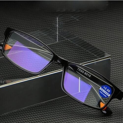 Anti-Blauw Leesbril Ultra Licht Hars Computer Bril Verziendheid Brillen Lezers + 1.0 1.5 2 2.5 4.0