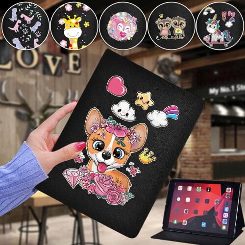 Tablet Case for Apple IPad Mini 1 2 3 4 5 /iPad 2 3 4/5th 6th 7th 8th Pu Leather Stand Case IPad Pro 9.7/10.2"/10.5"/Air 1 2 3 4