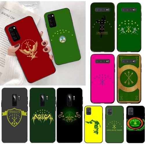 PENGHUWAN Adygea Natioanl Flag Phone Case for Samsung S20 plus Ultra S6 S7 edge S8 S9 plus S10 5G lite 2020