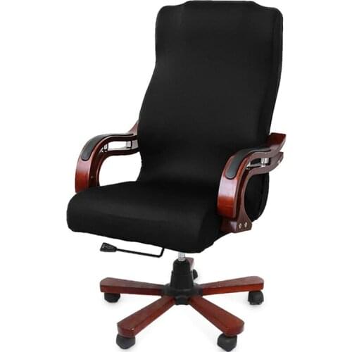 Office Chair Cover Computer Chair Boss Chair Cover Modern Simplism Style High Back Large Size (Chair Not Included)