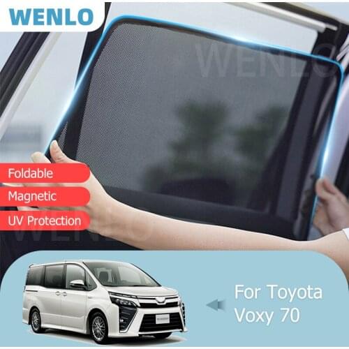 For Toyota VOXY 70 Front Windshield Car Sunshade Side Window Blind Sun Shade Magnetic Vehicle Door Visor Mesh Curtain Cover