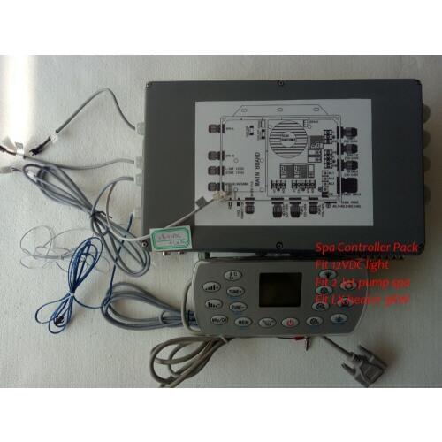 Hot Tub Controller Fit Jazzi spa 12VDC light + 2 Jet pump + LX heater 3KW replacing Jazzi2-2P 220V / 380V JAZZI SKT spa