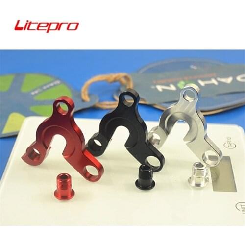 Litepro Folding Bike Da-Hon KC072 HC072 9/10/11 Speed Rear Derailleur Adapter Aluminum Alloy CNC Rear Shifter Hanger