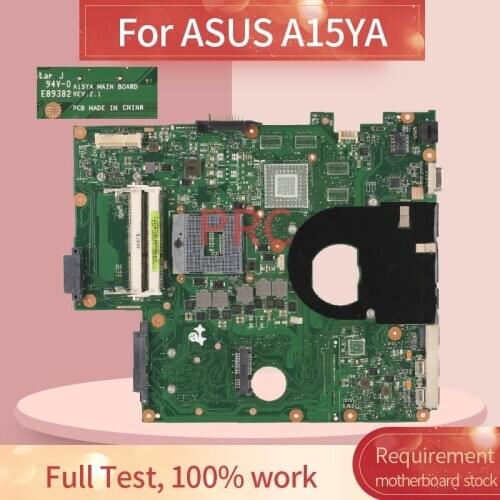 69N0ZEM40A05 For ASUS A15YA Notebook Mainboard REV:2.1 SLJ8C HM75 DDR3 Laptop motherboard