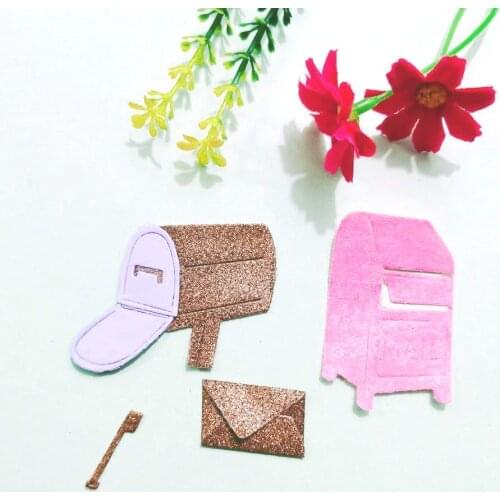 Mailbox decoration Metal Cutting Dies for DIY Scrapbooking Album Paper Cards Decorative Crafts Embossing Die Cuts