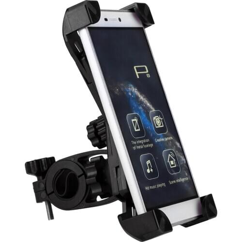 Motorcycle Bicycle Moto Bike Phone Navigation Holder Support handlebar Rearview Mirror Mount Clip Bracket for Mobile CellPhone