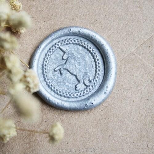 UNICORN Wax Stamp Seal Wax Kit horse Wedding Invitation Seals