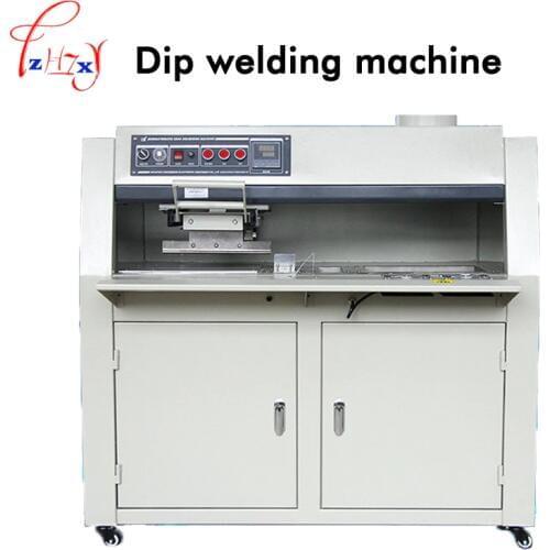 Semi - automatic dip welder ZB3525DG lead - free flux spray PCB circuit board dip tin furnace 220V 1PC