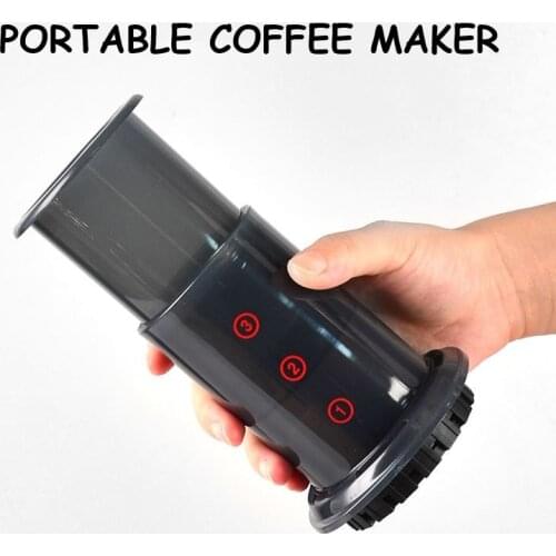 Mini Portable Coffee Maker Travel Pressure Espresso Manual Handheld French Press Coffee Maker Car Home Office Coffee Machine
