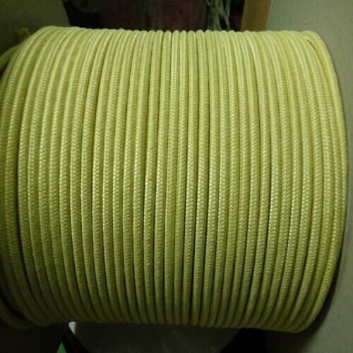 Size 8 x 5mm Double Glass tempering furnace high temperature rope 250m/roll,Used for SOUTHTECH LandGlass Tamglass northglass