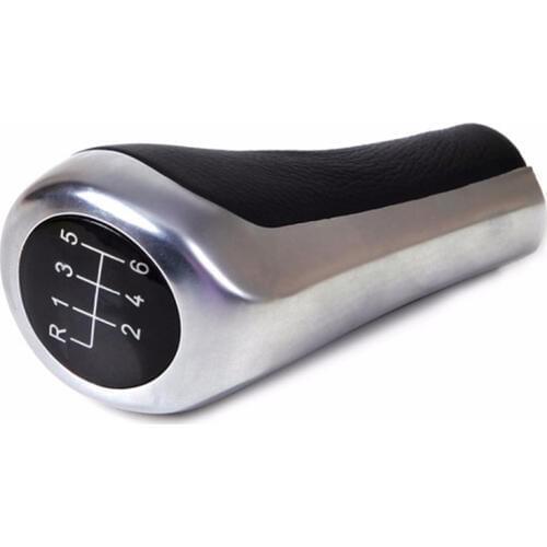 Manual Level MT Gear Silver Car Shift Knob For BMW E30 E32 E34 E36 E38 E39 E46 Auto Shift Knob Accessories