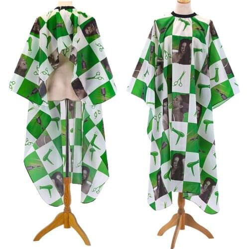 Hairdressing Salon Haircut Cloth Printed Shawl Household Adult Simple Cloth Oiled Shawl Apron Multi-Color Optional