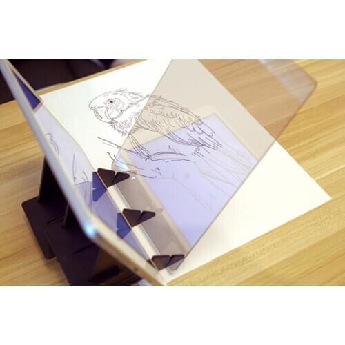 Convenient Sketch Drawing Mirror Art Set Kid Panel Copy Pad Panel Craft Kid Toys Sketch Painting Tool Art Supplies