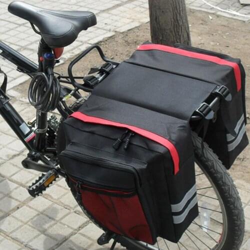 Bike Cargo Pannier Rear Seat Tail Trunk Saddle Bag Pouch Waterproof