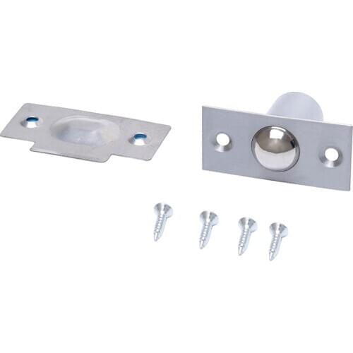 Spring Invisible Wooden Cabinet Door Latches Touch Beads Locking Door Beads Lock Closet Ball Catch Latch Catcher Door