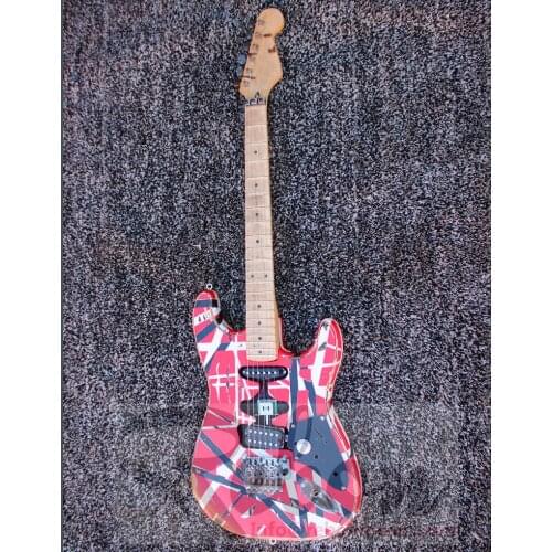 Weifang Rebon 6 String Vintage Old Type FrankenStrat Kr 5150 Electric Guitar/Guitar