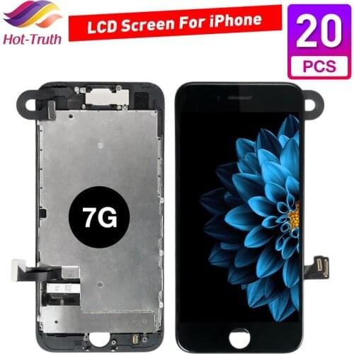 20 Pcs AAAA++++ for iPhone 7 LCD with 3D Touch Screen Digitizer Full Assembly Perfect for iPhone 7G Display
